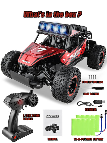 Remote Control Cars, 1:14 RC Cars RC Monster Trucks for Kids Adults, Electronic Boy Toys Age 5-7 8-11 Birthday Gifts