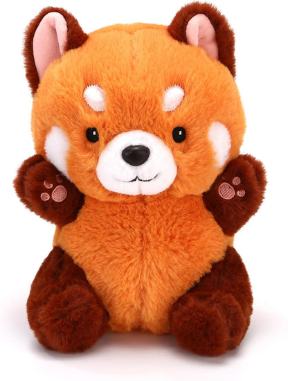 Cute Red Panda Plush Toy Red Panda Stuffed Animal Panda Plushie Gift for Girlfriend Kids Birthday 9" Red Panda Stuffed
