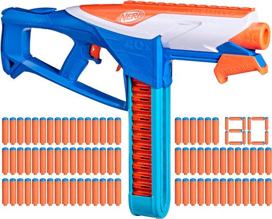 N Series Infinite Dart Blaster, 80  N1 Darts Compatible Only with  N Series Blasters, 40 Dart Fast Load Battle Belt, Ages 8+