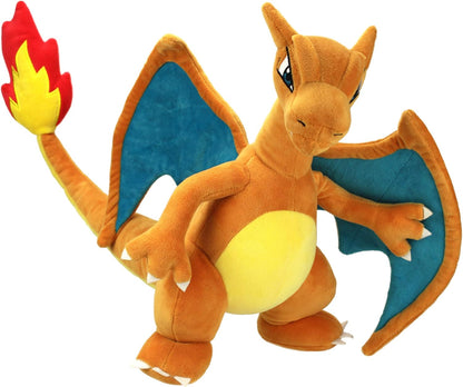 Pokémon 12" Large Charizard Plush - Officially Licensed - Charmander Evolution - Authentic Soft Stuffed Animal Toy Figure - Easter Basket Stuffer Gift for Kids, Boys, Girls - 2+