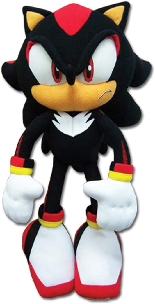 Sonic the Hedgehog New_8967 Great Eastern GE-8967 - Shadow Plush, 12", Multicolor