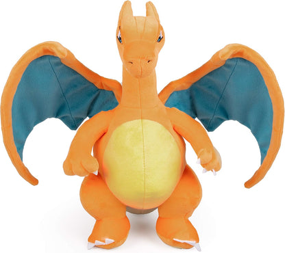 Pokémon 12" Large Charizard Plush - Officially Licensed - Charmander Evolution - Authentic Soft Stuffed Animal Toy Figure - Easter Basket Stuffer Gift for Kids, Boys, Girls - 2+