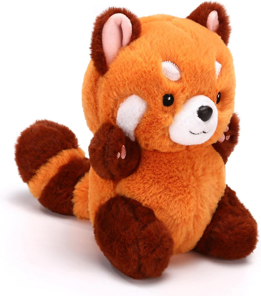 Cute Red Panda Plush Toy Red Panda Stuffed Animal Panda Plushie Gift for Girlfriend Kids Birthday 9" Red Panda Stuffed