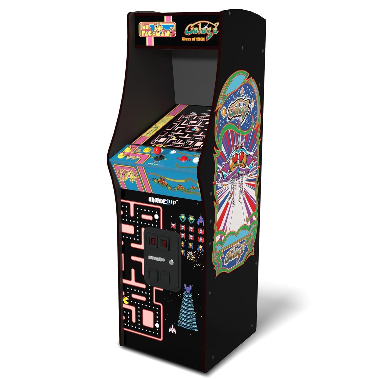 Class of 81’ Deluxe Arcade Machine for Home - 5 Feet Tall - 12 Classic Games