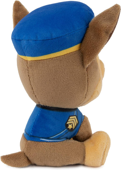 Official PAW Patrol Chase in Signature Police Officer Uniform Plush Toy, Stuffed Animal for Ages 1 and Up, 6" (Styles May Vary)