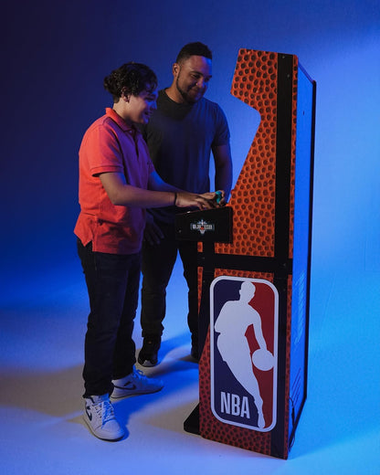 NBA Jam Deluxe 2-Player Control Panel Arcade Machine, Built for Your Home, 5 Foot Tall Cabinet with 3 Classic Games